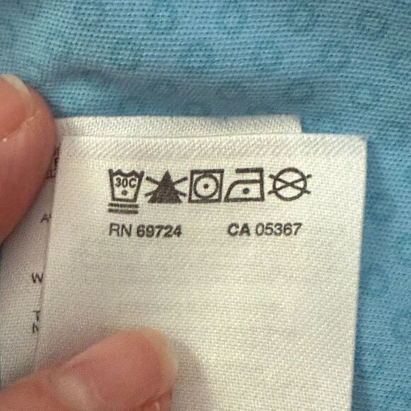 Columbia Polo Shirt Size XL Light Blue Short Sleeve Performance Fabric - Picture 11 of 13